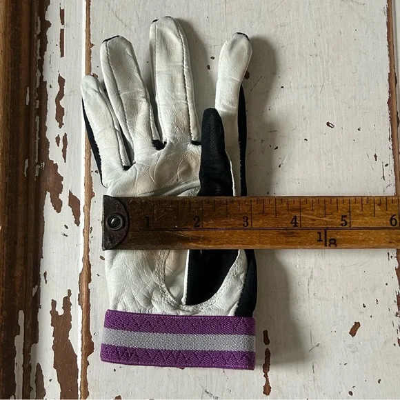 Vintage 1984 Ektelon Classic Sheepskin Racquetball Glove Right Hand XS - Picture 5 of 8